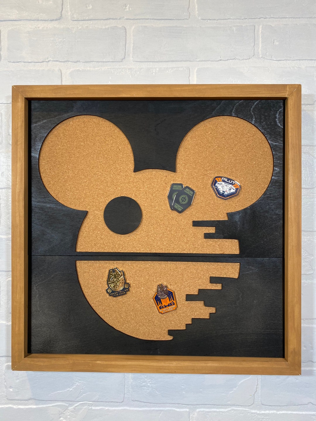 Disney Pin Board Display, Cork Board, Star Wars Pin Board - Etsy