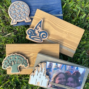 Op Disney geïnspireerde lijst met parkpictogram