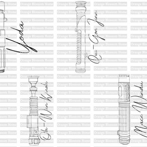 Lightsaber Water Bottle, Reusable Star Wars Water Bottle image 7