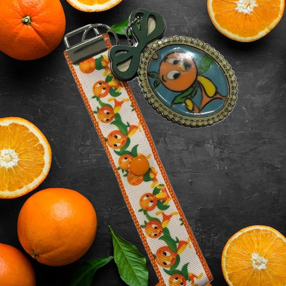 Disney Ears holder , Orange Bird, Minnie Ear Headband keeper, Orange Bird Charm