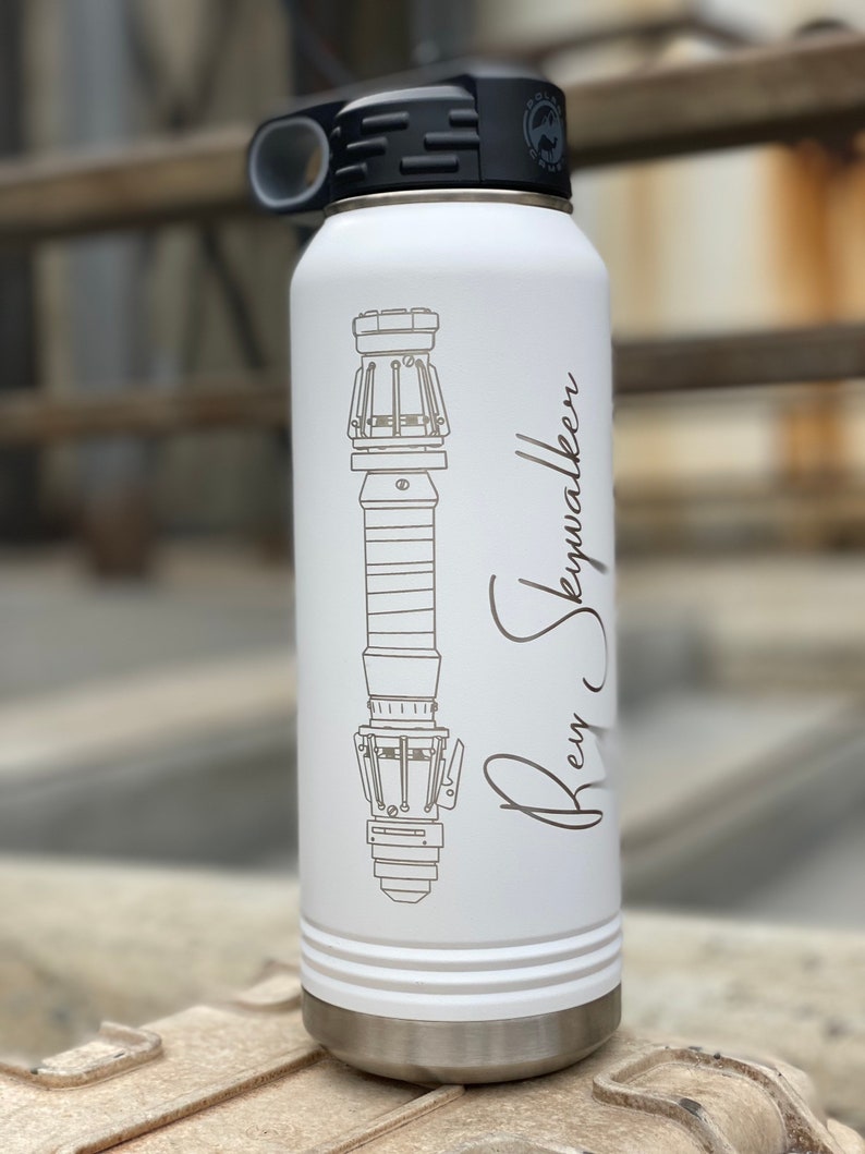 Lightsaber Water Bottle, Reusable Star Wars Water Bottle image 4