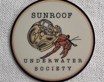 Crab diver sticker pack