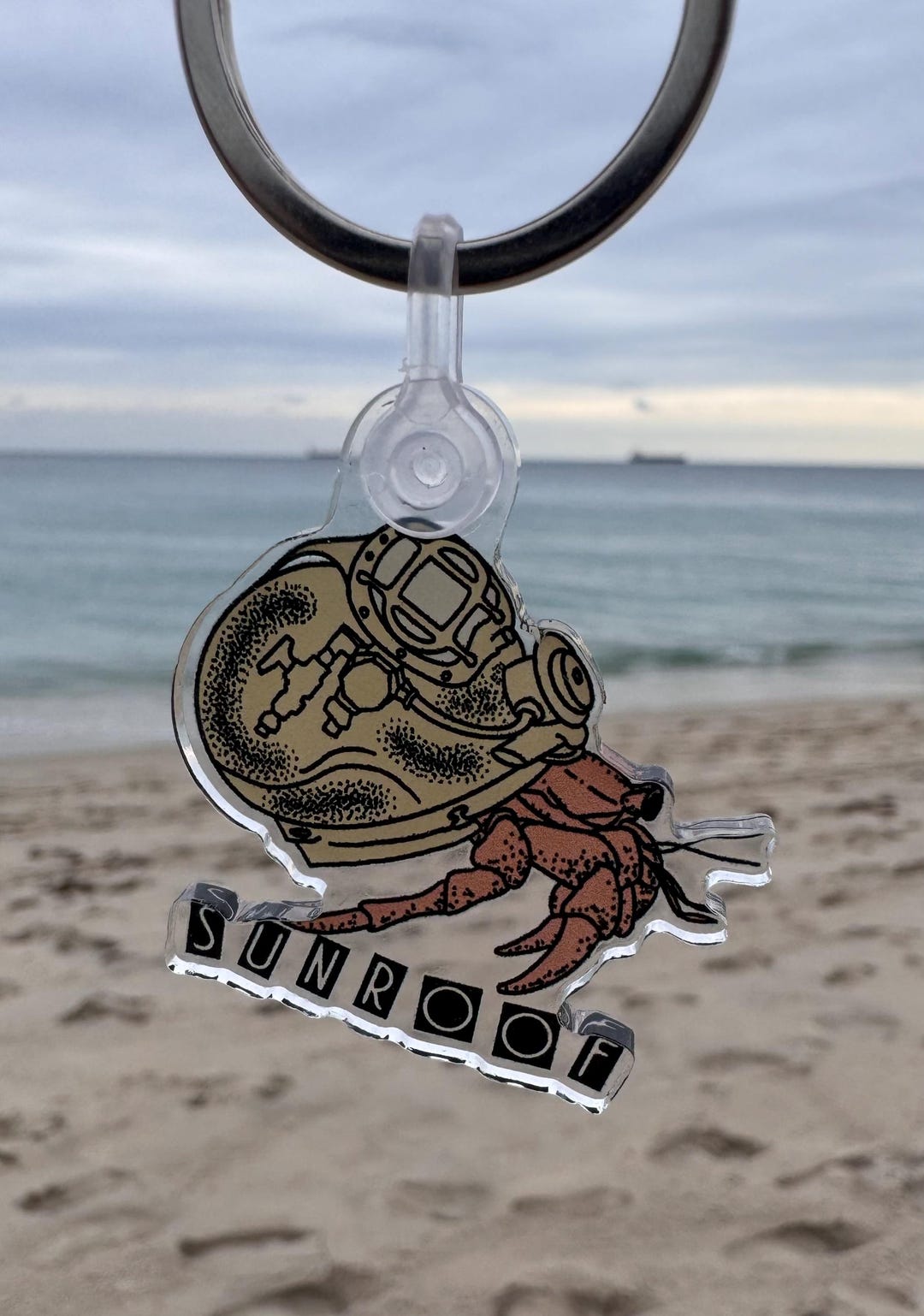 Hermit Diver Key Chain - Etsy