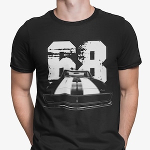 1968 Chevy Camaro Rs Z28 Front View With Year T Shirt
