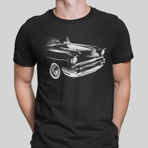 1957 Chevy Bel Air Front Grill And Hood View T Shirt