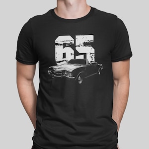 1965 Chevy Corvair Silhouette With Year Classic Car T Shirt