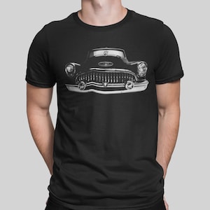 1953 Buick Special Front View Silhouette T Shirt