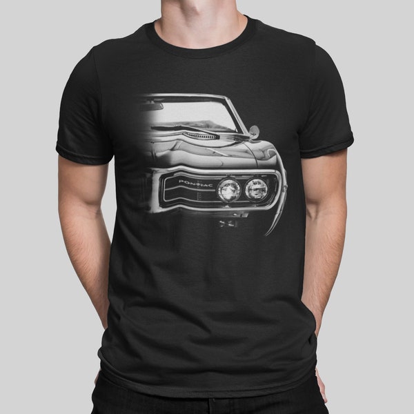 1967 Pontiac Firebird Front Half Grill View Car Enthusiast T Shirt