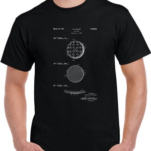 1931 Vintage Golf Ball Patent T Shirt