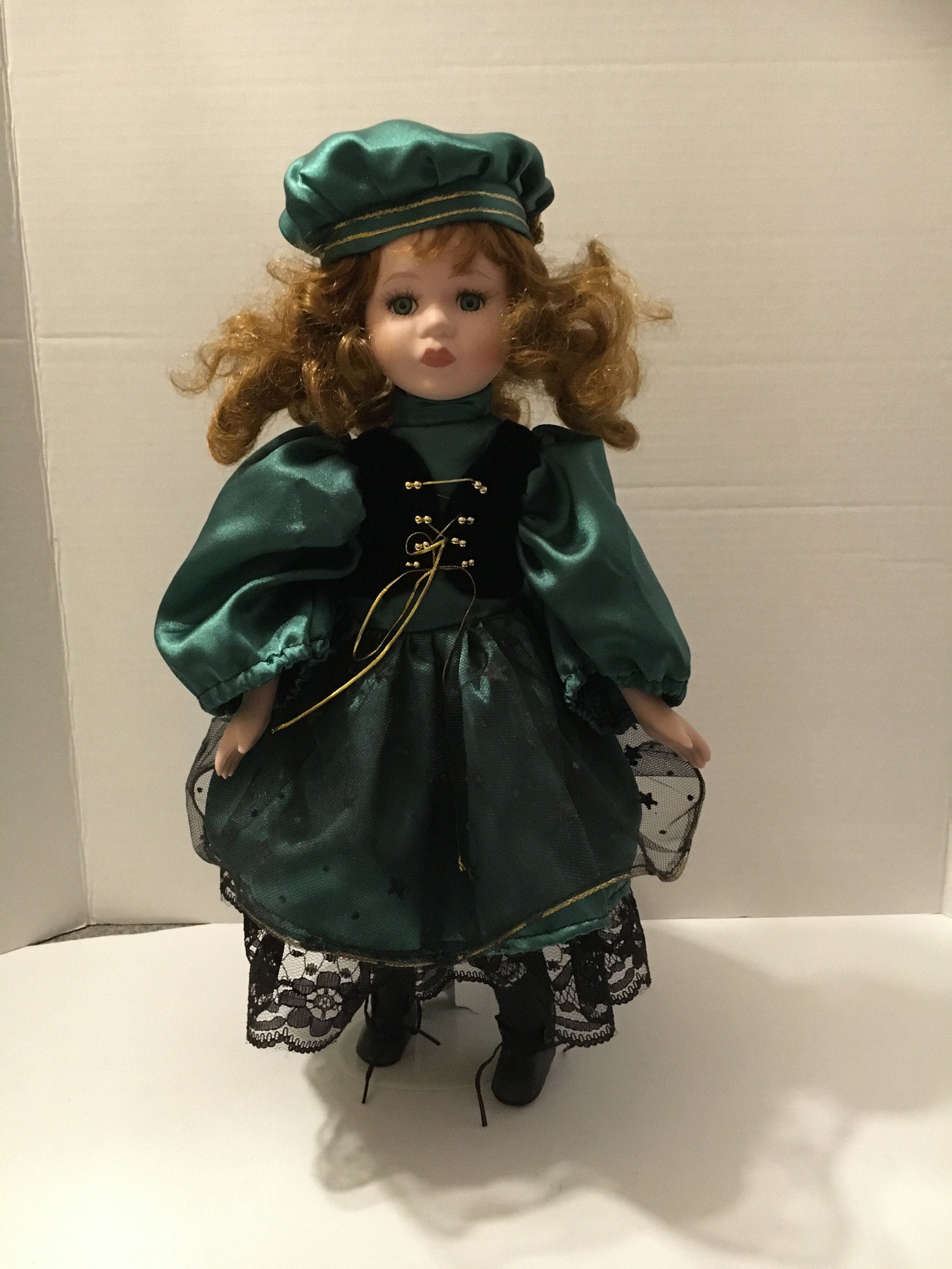 Porcelain Doll Vanessa Collection 1996 With Stand Etsy Canada