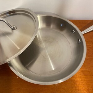 Lagostina Stainless Steel Fry Pan With Lid 11