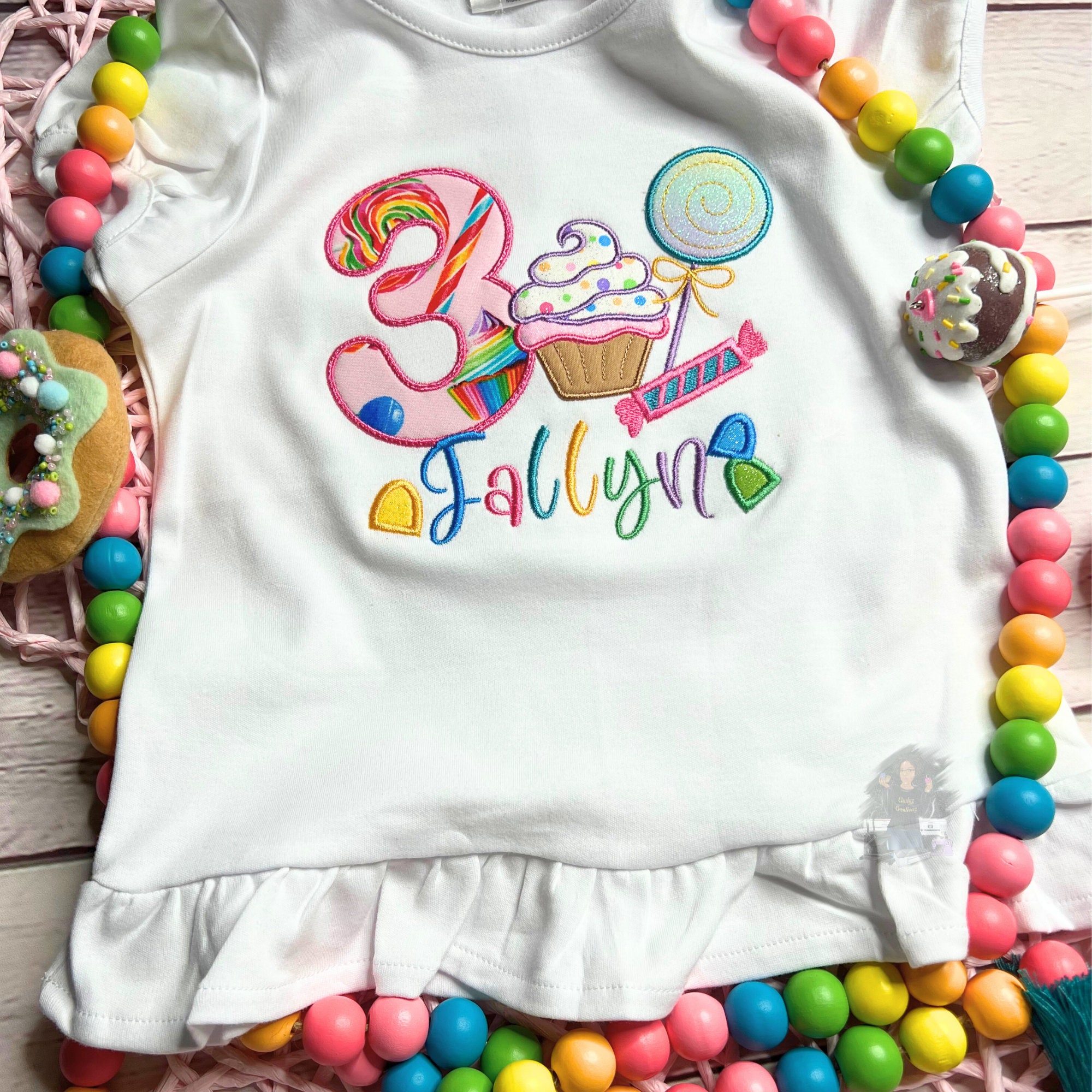 Girls and Boys Candy Birthday Shirt