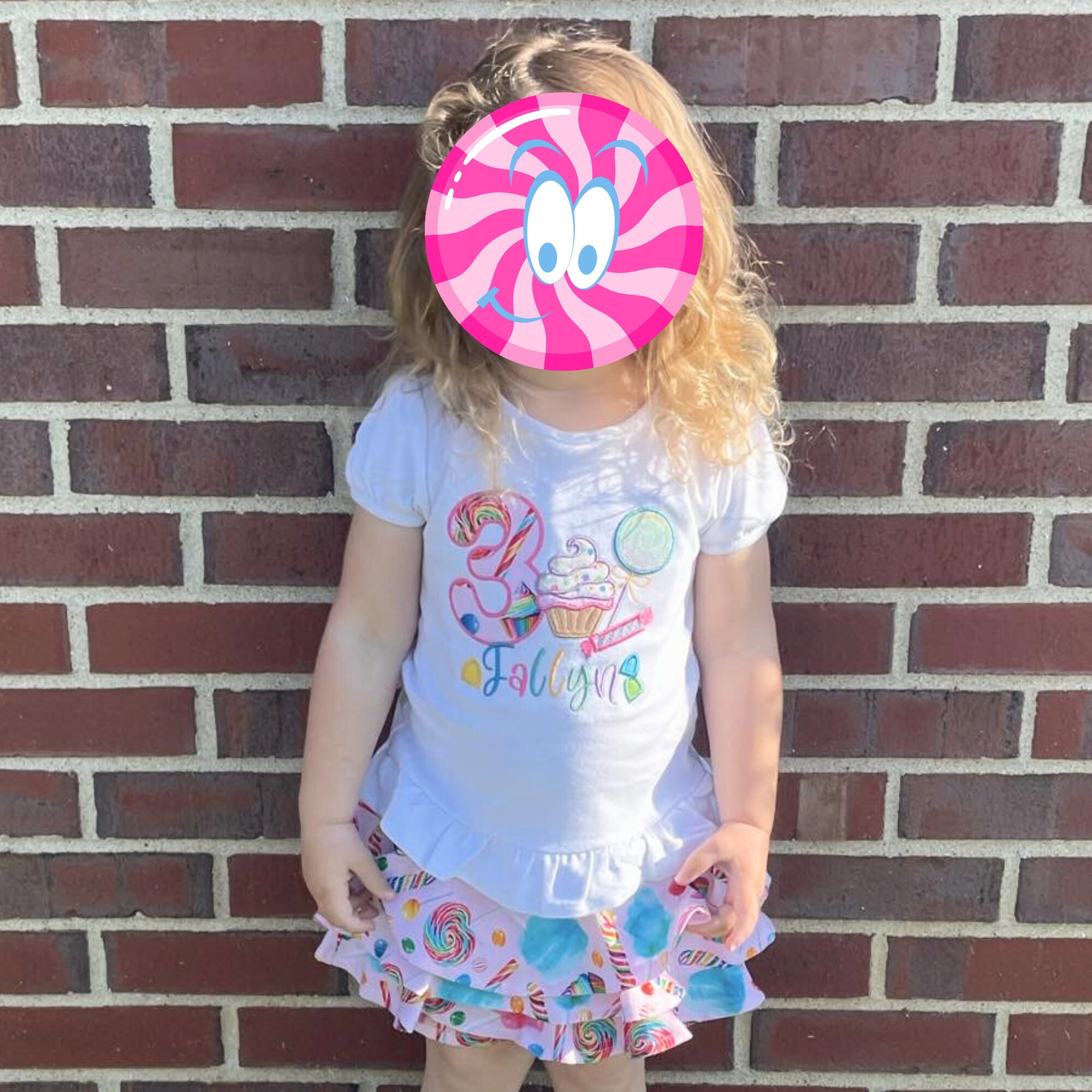 Girls and Boys Candy Birthday Shirt