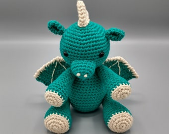 PDF Crochet Dragon Pattern Tutorial