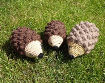 PDF Crochet Hedgehog Pattern Tutorial