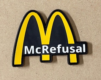 McRefusal PVC Patch