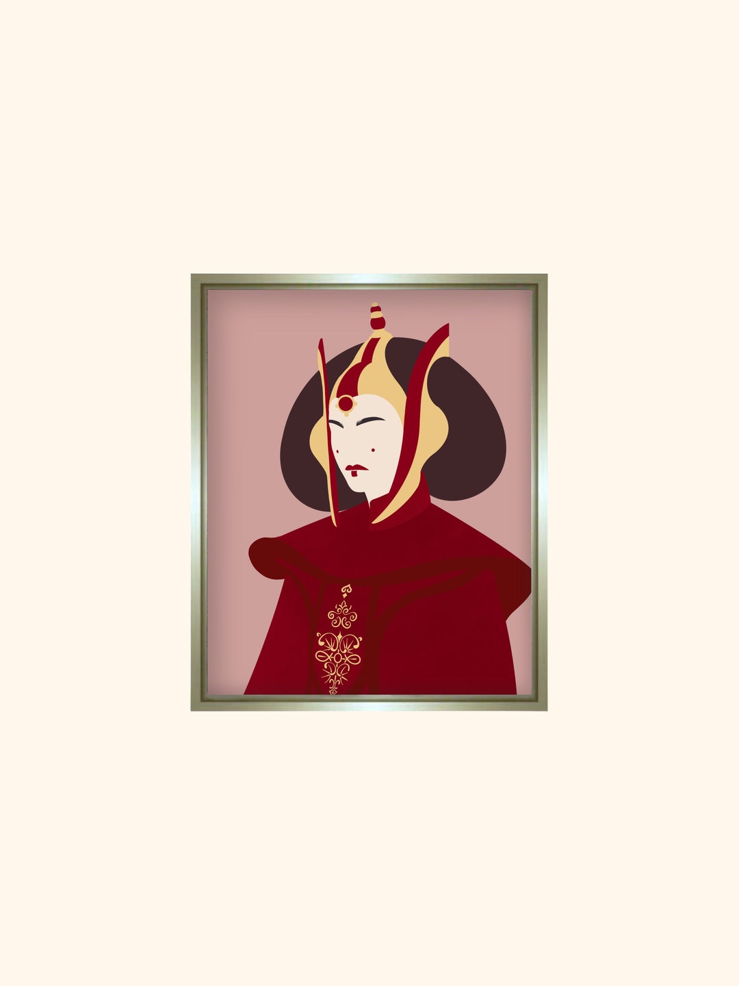 Padme Amidala Printable Wall Art, Digital Download, Star Wars Home ...