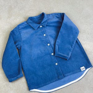 Kids Unisex Collar Shirt PDF Sewing Pattern