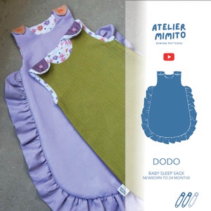 Baby Sleep Sack PDF Sewing Pattern