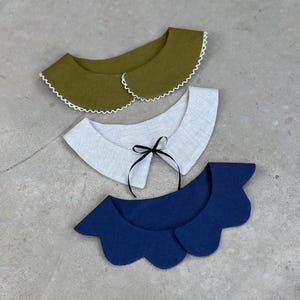 Add on Kid Collar PDF Sewing Pattern 3 in 1