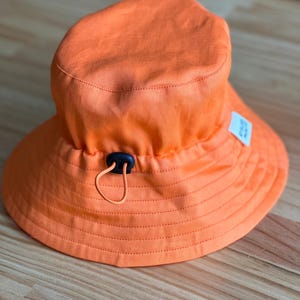 Multi-size Reversible Bucket Hat Sewing Pattern for children