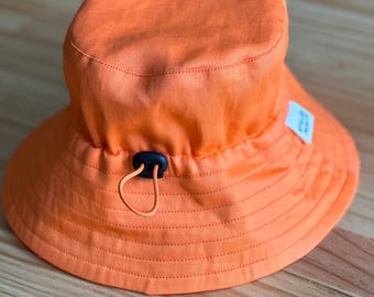 Multi-size Reversible Bucket Hat Sewing Pattern for children