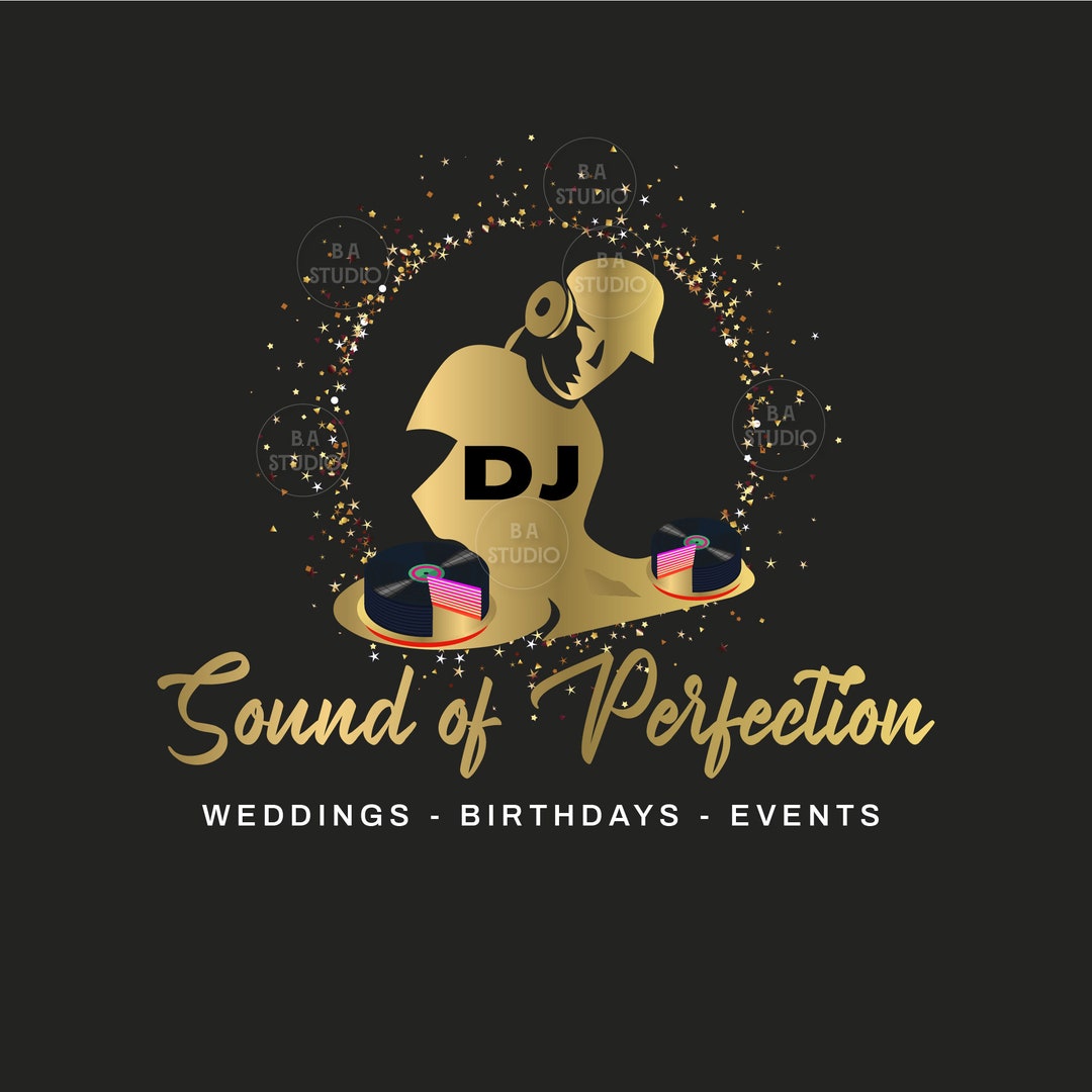 DJ Logo - Premade Logo Design - Wedding DJ Logo - Birthday DJ Logo - Logo  and Branding - Party Planning Logo - Dj Special Events Logo - Etsy, image size:1080x1080