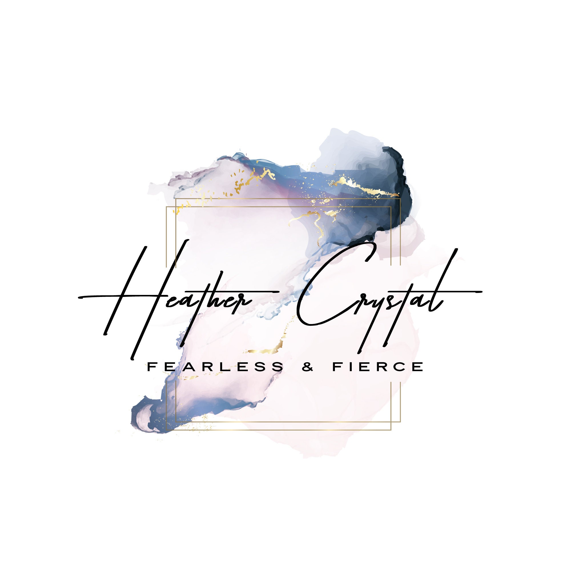 Beauty Logo Design Logo Design Branding Package Square | Etsy