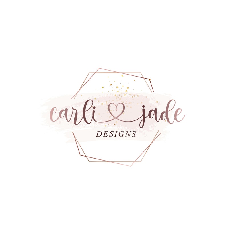 Pastel Pink Logo Boutique Logo Premade Logo Design Store Etsy