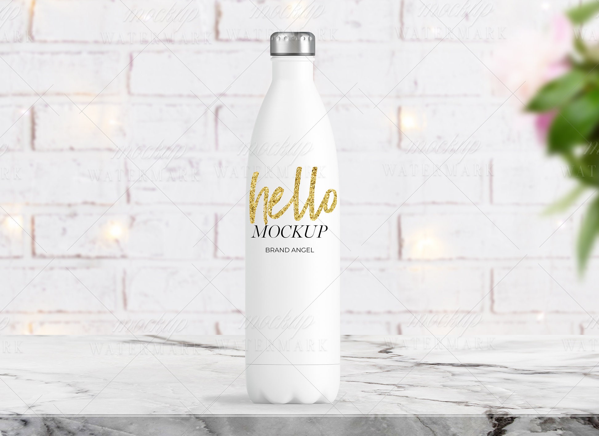 Download Insulated Stainless Steel Bottle Mockup Bottle Mockup Etsy