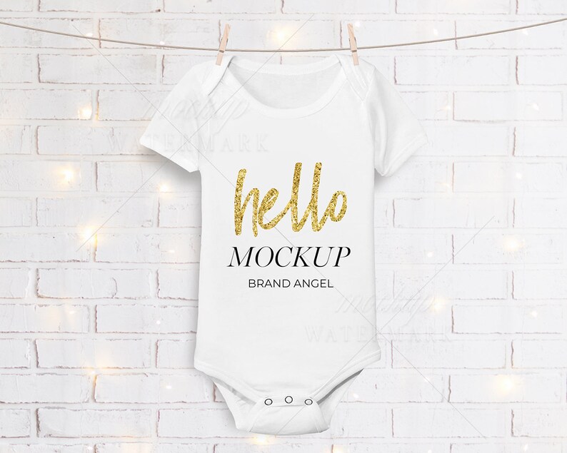Download Baby Onepiece Mockup Onesie Mockup Baby Clothing Mockup | Etsy
