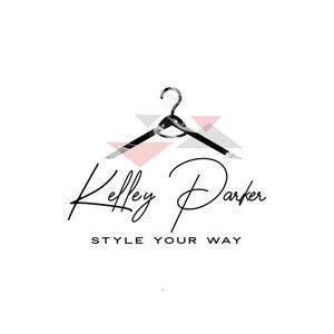 Clothes Hanger Logo premade Logo Design Logo Design and | Etsy