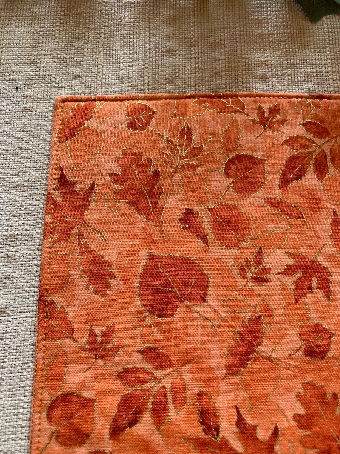Placemats Fall Placemats Fabric Placemats Set of 4 Etsy