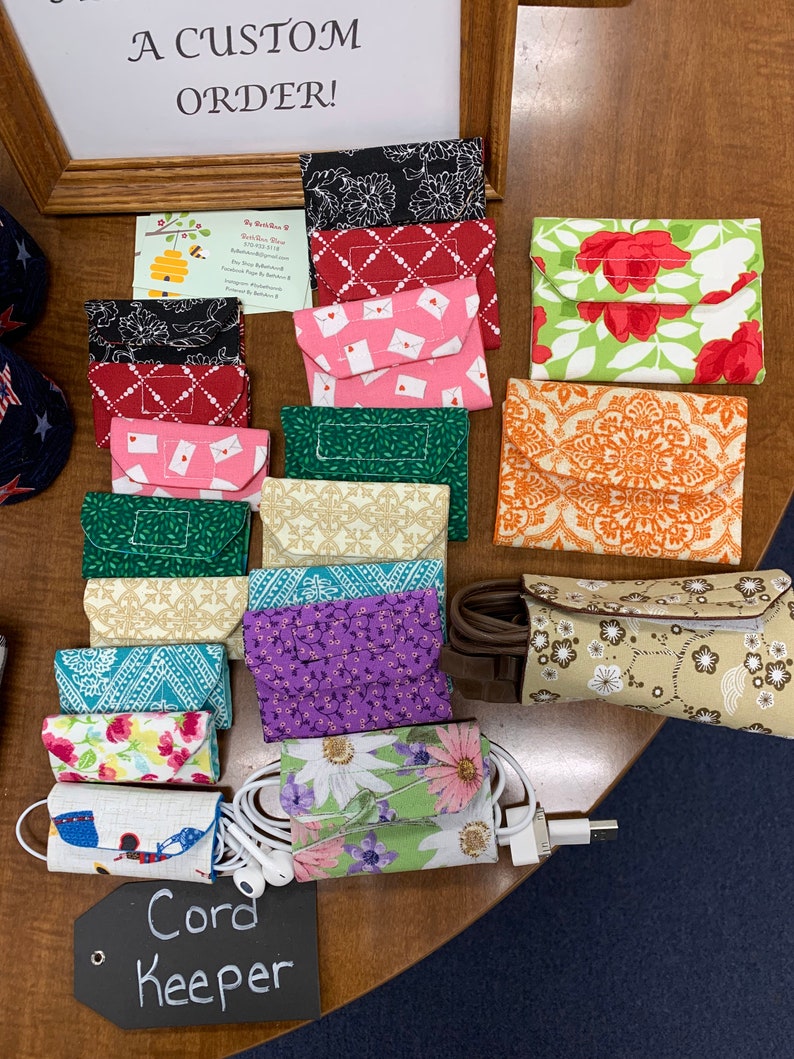 Fabric Cord Keepers, Cord Organizers, Electric Cord Fasteners, Velcro