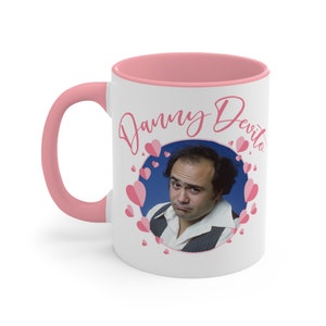 Novelty Joke I Love Danny DeVito Coffee Mug Cup Novelty Prank Funny Taxi 70s Show Always Sunny In Philadelphia Twins