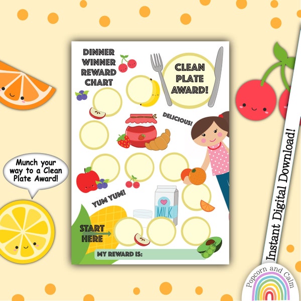 Girls Reward Chart, Mealtime Reward Chart, Fussy Eater Resource, Food Chart, Food Record, Incentive Chart, Kids Health, Toddler Meal Planner