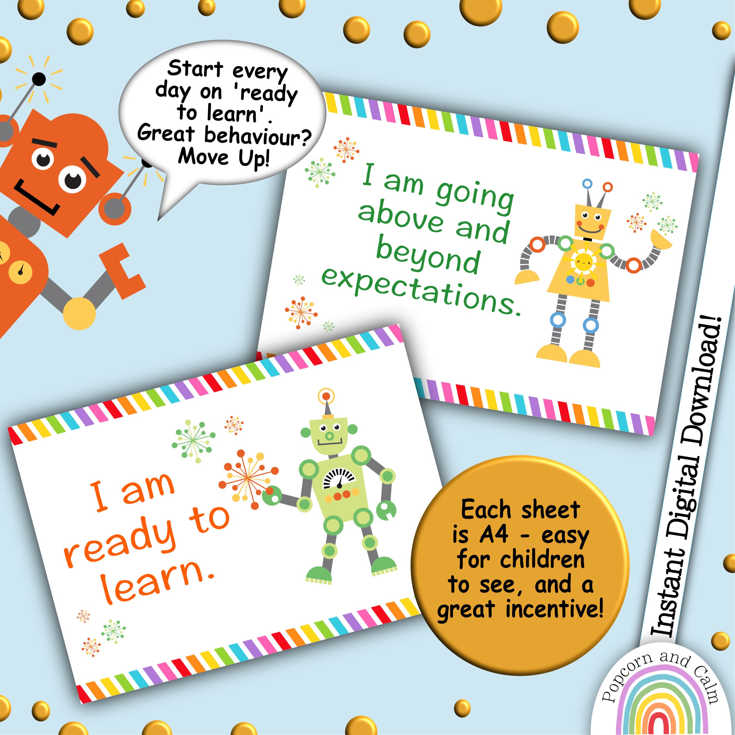 Classroom Behaviour Management Resource, Behaviour Ladder, Wall Chart ...