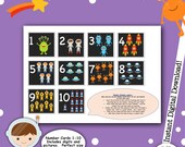 Number Cards, Teaching Resources, Number Recognition, Space Number Cards, Counting Resources, Home Education , Home Learning, Space Activity