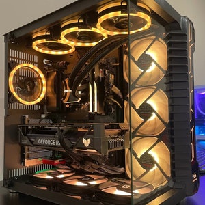 Custom Build Gaming PC | WIFI | Bluetooth | Liquid cooling system | Gaming Computer