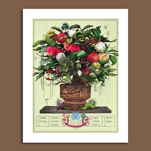 Galar Flora Art Print