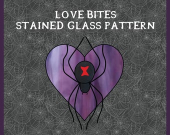 Love Bites Stained Glass Pattern
