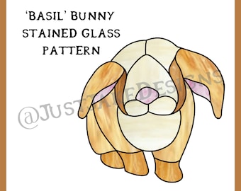 Bunny Stained Glass Pattern