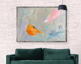 Colorful Abstract Painting Contemporary Art Texture Wall Art Colorful Artwork Textured Painting Oil Canvas Artwork by MAVKOART