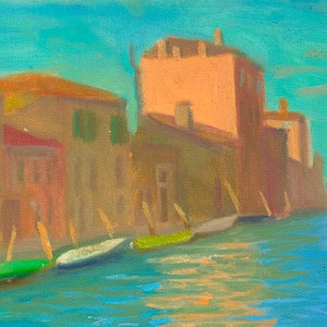 ヴェネツィア油絵 オリジナルイタリア絵画 ヴェネツィアアート ヴェネツィア油絵 オリジナルイタリア絵画 ヴェネツィアアート