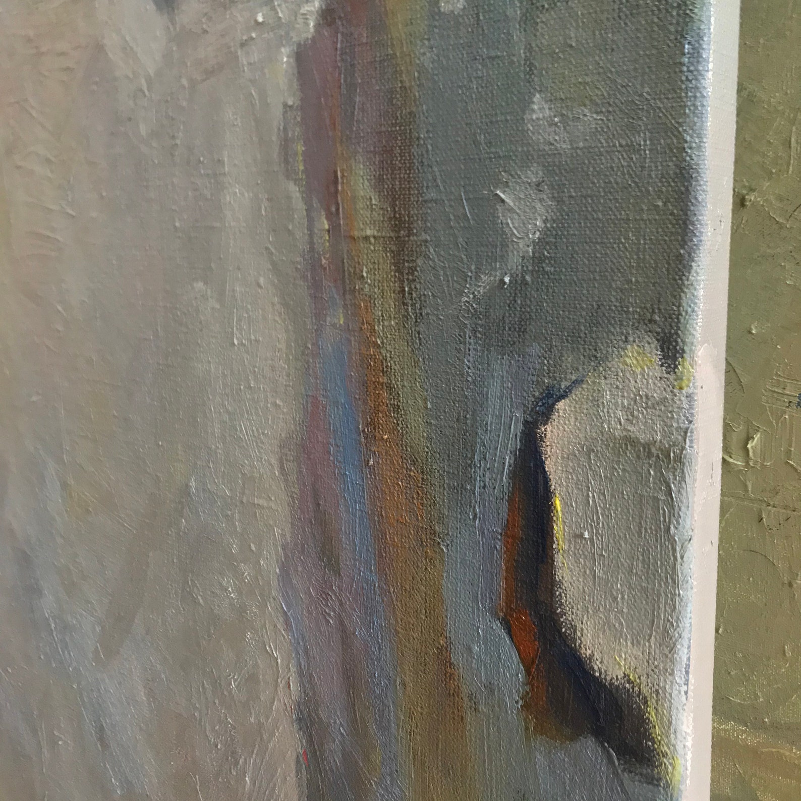 Abstract Painting Abstract Canvas Art Plaster Wall Art Dark Etsy