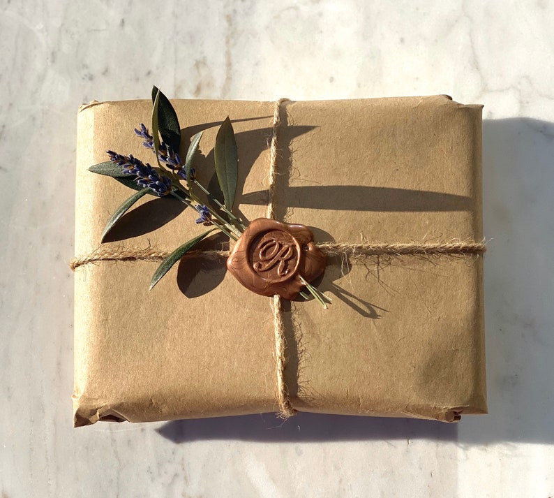 Personalized Wax Seal Note Card Set Wax Seal Stationary Etsy