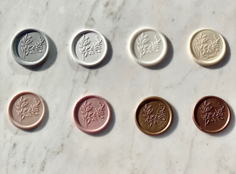 Heart Wax Seal selfadhesive Wax Seal Sticker Etsy