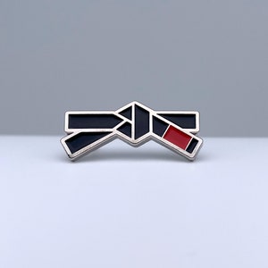Brazilian Jiu Jitsu Ranked Belt | Enamel Pin