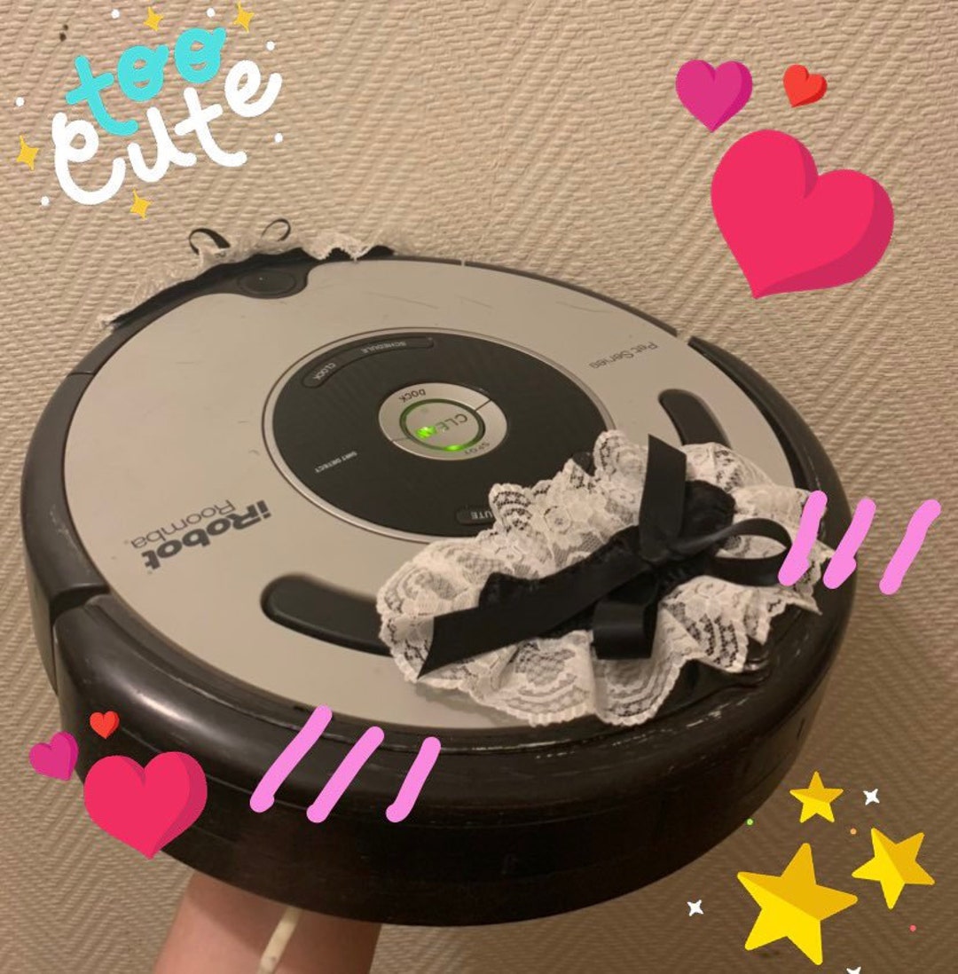 Maid Outfit Uniform Roomba Floor Cleaning Robot Vacuum Accessory Etsy