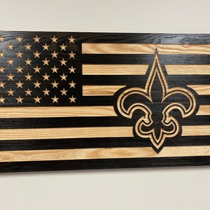 New Orleans Louisiana Skyline Vintage Flag Bandana